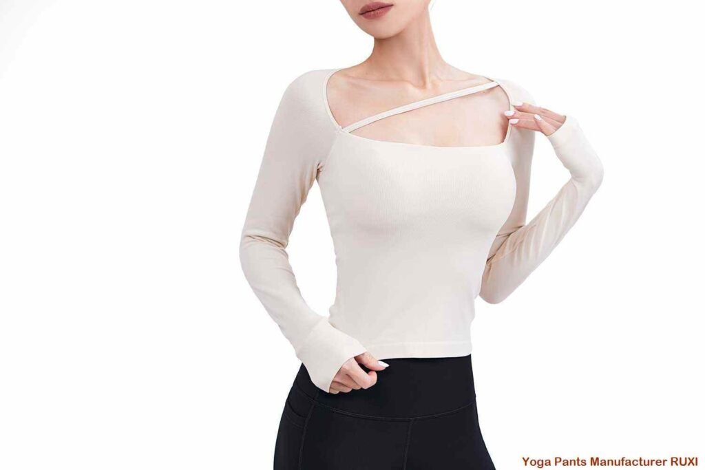 lágvaxnar jóga buxur RUXI bd65