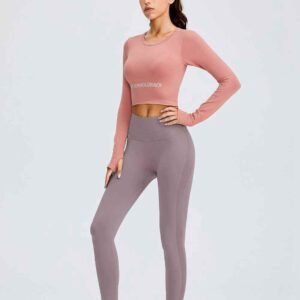 jóga leggings á miðjum hátt RUXI