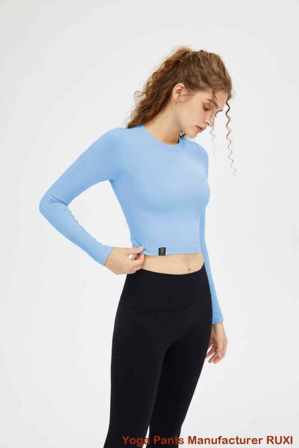blak spandex stuttbuxur RUXI