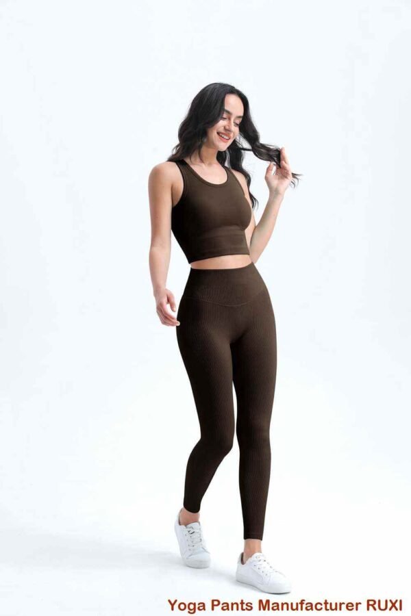 flare crossover leggings RUXI