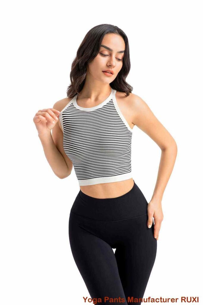svartar leggings með háum mitti