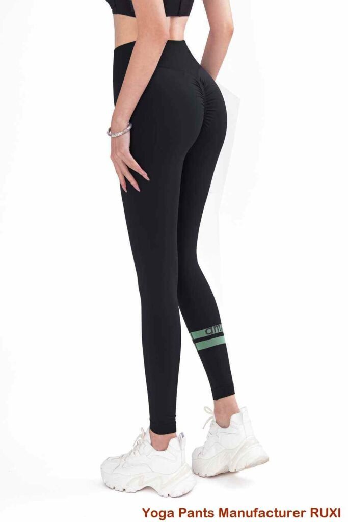 jógabuxur með háum mitti RUXI