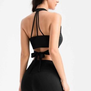 jóga buxur úr leðri RUXI bd427