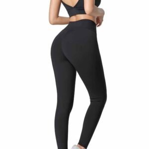 engar framsaumar flare leggings