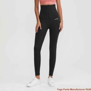 jógabuxur með lágum mitti RUXI